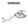 VENEPORTE VW80483 End Silencer